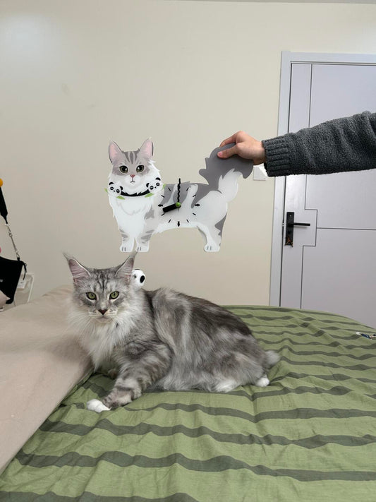 A clock unique as your pet