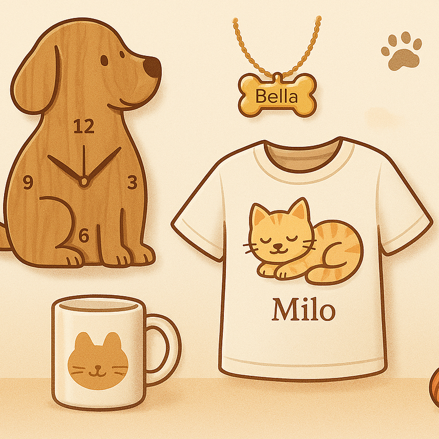 Pet custom product deposit