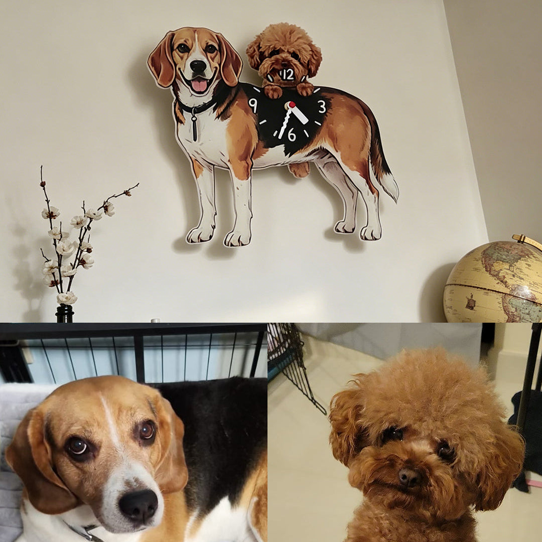 Custom Pet Artwork Clock | Final Payment