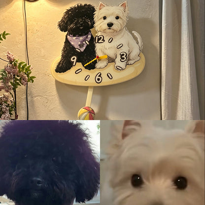 Custom Pet Artwork Clock | Final Payment