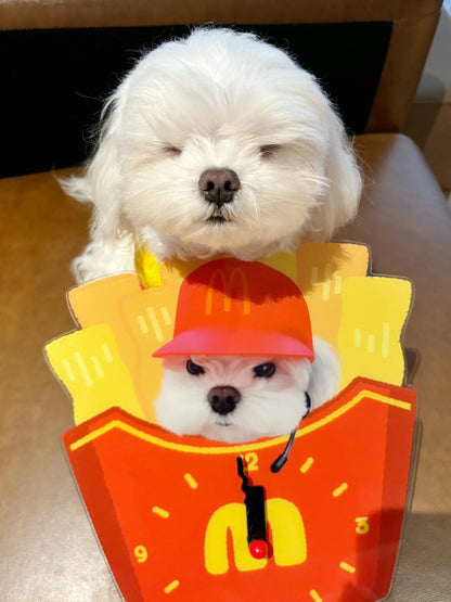 A clock unique as your pet