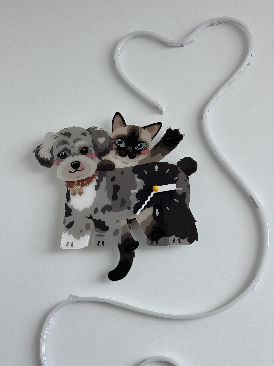 A clock unique as your pet