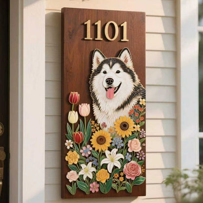 Customized pet nameplate