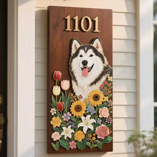 Customized pet nameplate