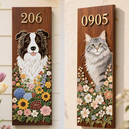 Customized pet nameplate