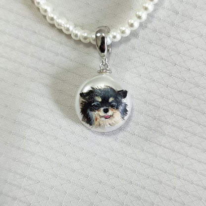 Hand-Painted Pet Portrait Jewelry