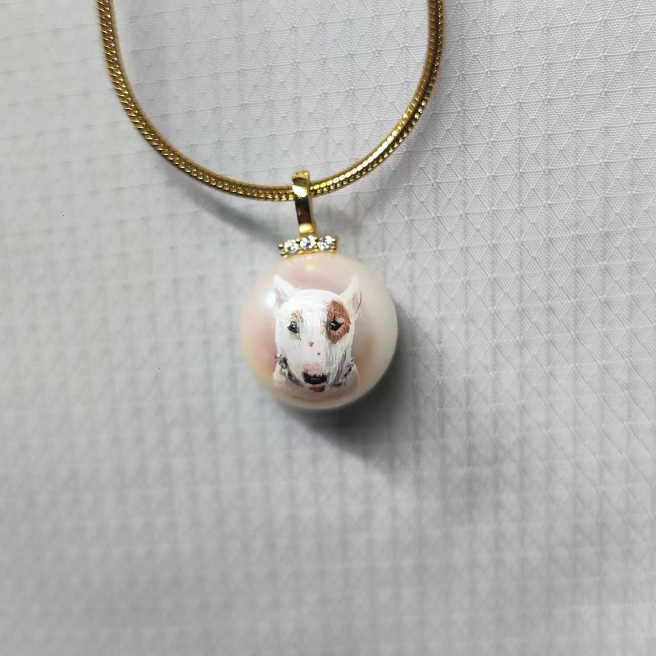 Hand-Painted Pet Portrait Jewelry