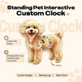 Standing Pose | Custom Pet Moving Leg Clock