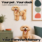 Standing Pose | Custom Pet Moving Leg Clock