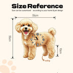 Standing Pose | Custom Pet Moving Leg Clock