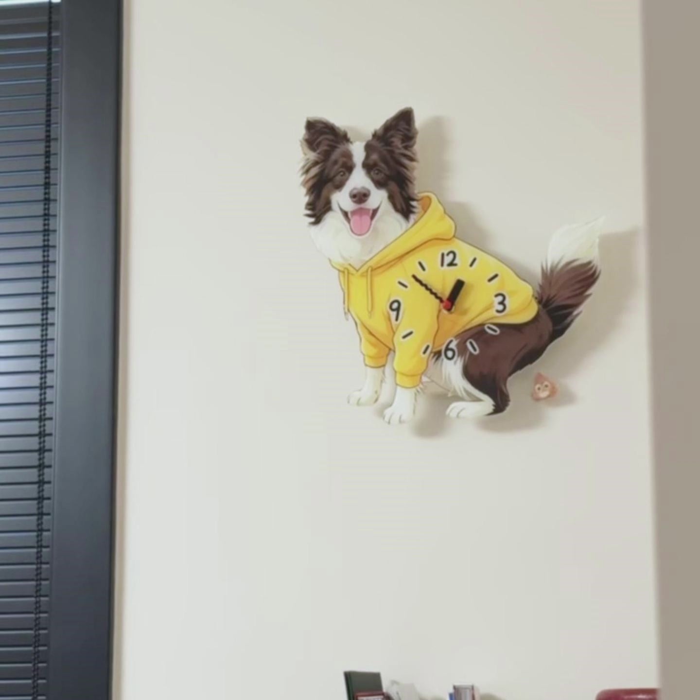 Custom Dog Clock | Personalized Funny Moment Clock Featuring Your Dog’s Favorite Pose
